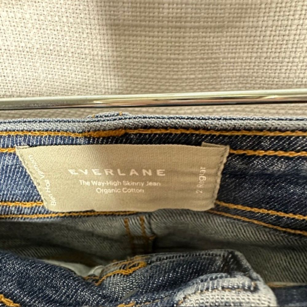 Everlane The‎ Way High Skinny Jeans Organic Cotton - Picture 3 of 3